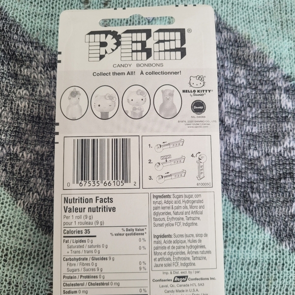 Hello Kitty PEZ Dispenser - Pink - Picture 6 of 6